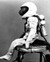 Mona, the Woolly Monkey in Robinson Crusoe on Mars Poster and Photo