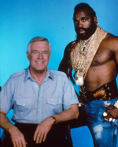 George Peppard & Mr. T in The A-Team Poster and Photo