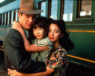 Dennis Quaid & Tamlyn Tomita in Come See the Paradise Poster and Photo
