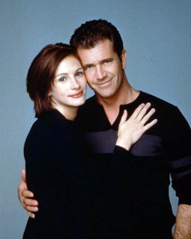 Julia Roberts & Mel Gibson in Conspiracy Theory Poster and Photo