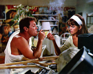 Tony Curtis & Claudia Cardinale in Don't Make Waves Poster and Photo