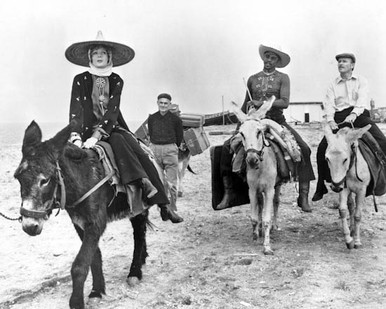 Maggie Smith & Louis Gossett Jr. in Travels With My Aunt Poster and Photo