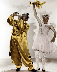 Stan Laurel & Oliver Hardy in The Dancing Masters (Laurel & Hardy) Poster and Photo