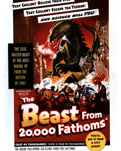 Poster of The Beast from 20,000 Fathoms Poster and Photo