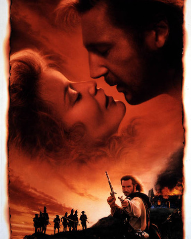 Liam Neeson & Jessica Lange in Rob Roy Poster and Photo