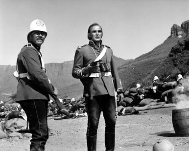 Stanley Baker in Zulu Poster and Photo