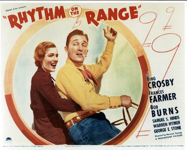 Poster & Bing Crosby in Rhythm on the Range Poster and Photo