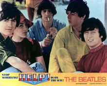 Lobby Card & John Lennon in Help! Poster and Photo