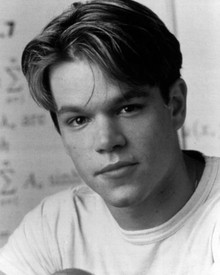 Matt Damon in Good Will Hunting Poster and Photo