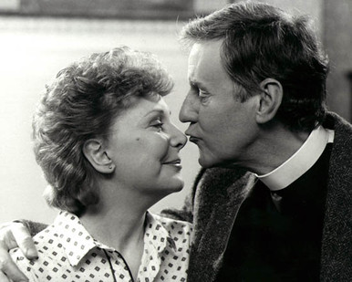 Richard Briers & Barbara Ferris in All In Good Faith Poster and Photo