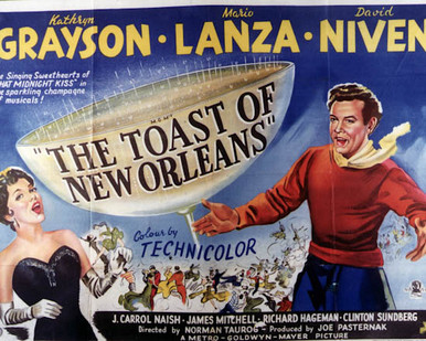 Poster & Kathryn Grayson in The Toast of New Orleans Poster and Photo