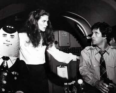 Robert Hays & Julie Hagerty in Airplane Poster and Photo