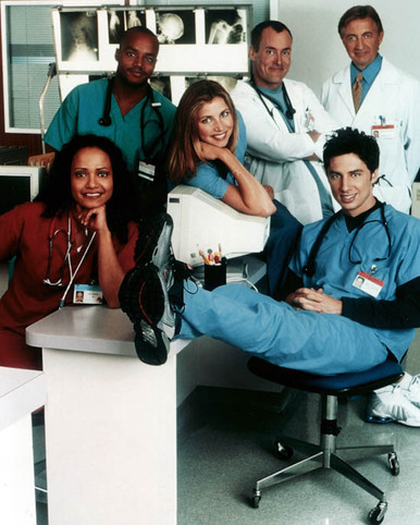 Cast of Scrubs Poster and Photo