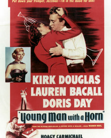 Poster & Doris Day in Young Man With A Horn Poster and Photo