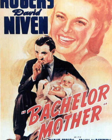 Poster & Ginger Rogers in Bachelor Mother Poster and Photo