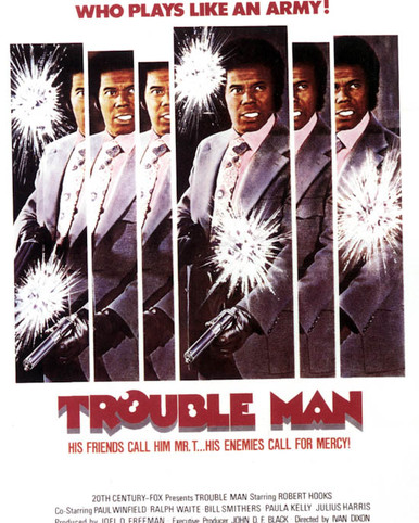 Poster & Robert Hooks in Trouble Man Poster and Photo