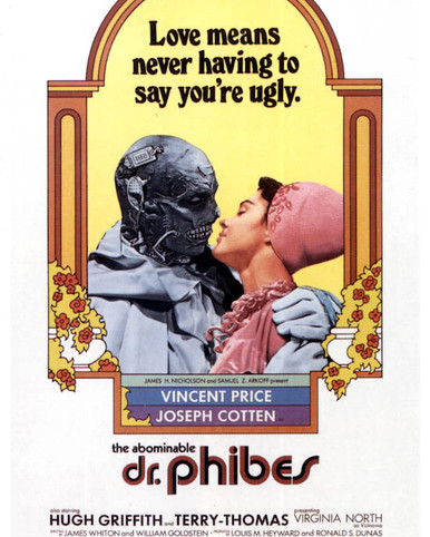 Poster & Vincent Price in The Abominable Dr. Phibes Poster and Photo