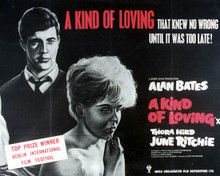 Poster & Alan Bates in A Kind of Loving Poster and Photo
