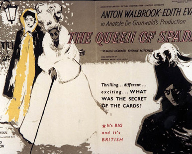 Poster & Anton Walbrook in The Queen of Spades Poster and Photo