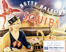 Poster & Betty Balfour in Squibs Poster and Photo