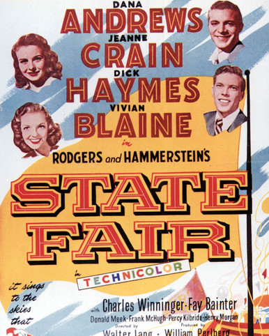 Poster & Dana Andrews in State Fair Poster and Photo
