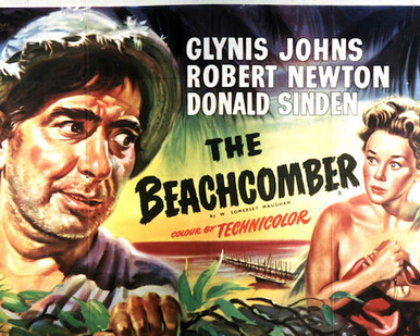 Poster & Robert Newton in The Beachcomber Poster and Photo