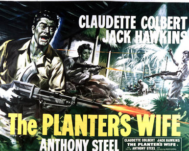 Poster & Jack Hawkins in The Planter's Wife aka Outpost in Malaya Poster and Photo