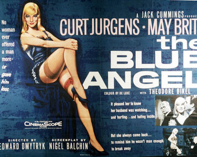 Poster & Curd Jurgens in The Blue Angel aka Der Blaue Engel (1930) Poster and Photo