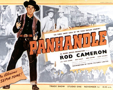 Poster & Rod Cameron in Panhandle Poster and Photo