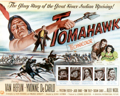 Poster & Van Heflin in Tomahawk Poster and Photo