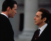 Al Pacino & Keanu Reeves in Devil's Advocate Poster and Photo
