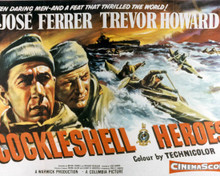 Poster & Jose Ferrer in Cockleshell Heroes Poster and Photo
