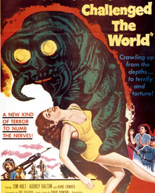 Poster & Tim Holt in The Monster That Challenged The World Poster and Photo
