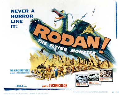 Poster of Rodan! aka Rodan the Flying Monster Poster and Photo