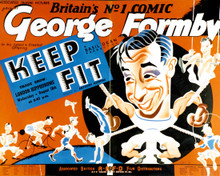 Poster & George Formby in Keep Fit Poster and Photo
