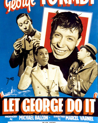 Poster & George Formby in Let George Do It Poster and Photo
