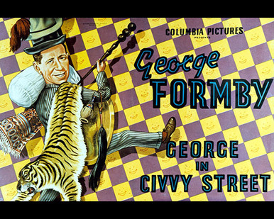 Poster & George Formby in George in Civvy Street Poster and Photo