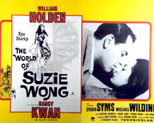 Poster & William Holden in The World of Suzie Wong Poster and Photo