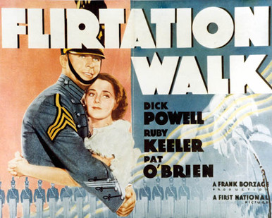 Poster & Dick Powell in Flirtation Walk Poster and Photo