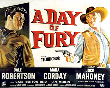 Poster & Dale Robertson in A Day of Fury Poster and Photo