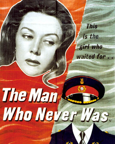 Poster & Clifton Webb in The Man Who Never Was Poster and Photo