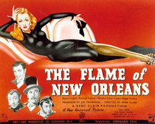 Poster & Marlene Dietrich in The Flame of New Orleans Poster and Photo