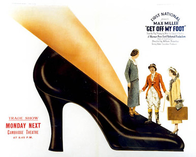 Poster & Max Miller in Get off My Foot Poster and Photo