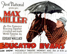 Poster & Max Miller in Educated Evans Poster and Photo