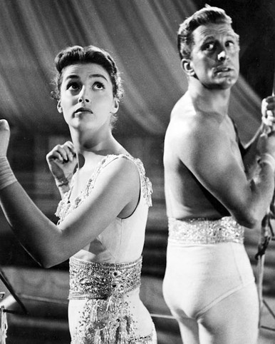 Kirk Douglas & Pier Angeli in The Story of Three Loves Poster and Photo