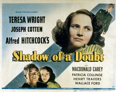 Poster of Shadow of a Doubt (Alfred Hitchcock) Poster and Photo