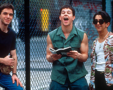 Mark Wahlberg & James Madio in The Basketball Diaries Poster and Photo