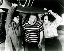 The Three Stooges & Moe Howard Poster and Photo
