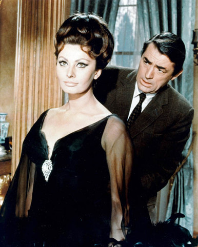 Sophia Loren & Gregory Peck in Arabesque Poster and Photo