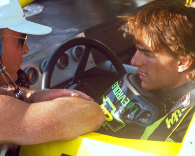 Tom Cruise in Days of Thunder Poster and Photo